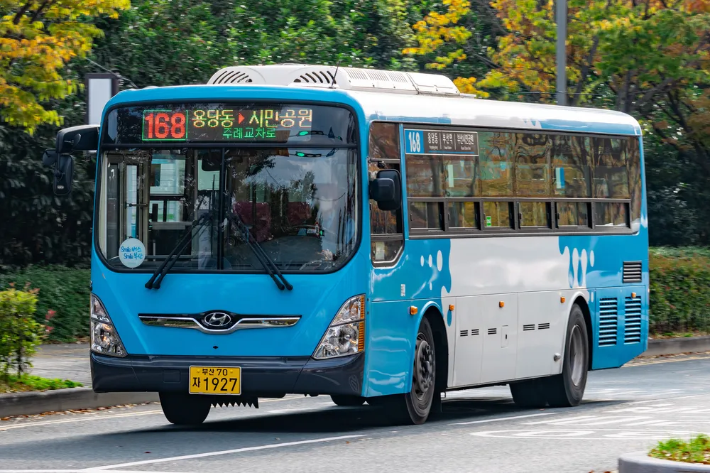 부산 168번 버스 노선 및 시간표 조회 방법