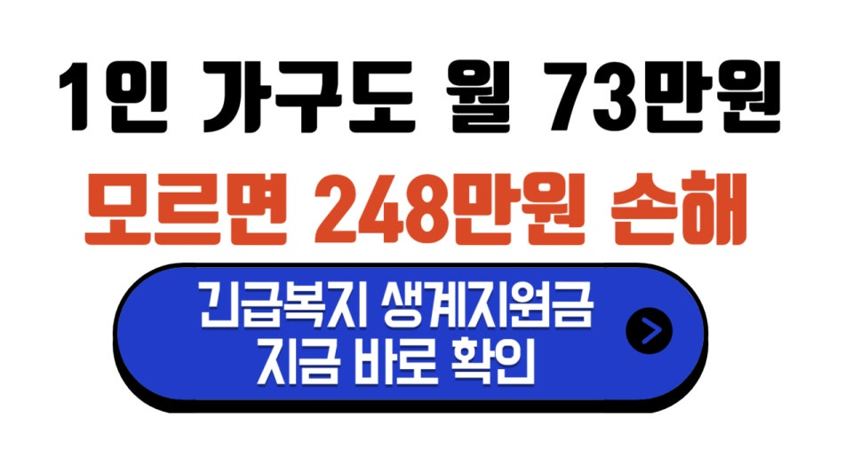 복지지원금 조회 및 신청방법